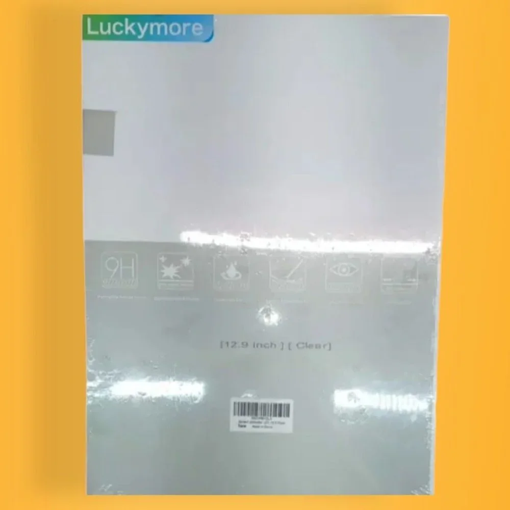Luckymore Glass Screen Protector compatible with iPad Pro 12.9 inch Screens 2 Pa